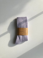 Load image into Gallery viewer, ICELAND WOOL SOCKS - crystal bright