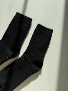 ANGORA WOOL SOCKS - neutral