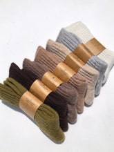 Load image into Gallery viewer, ICELAND COTTAGE WOOL SOCKS