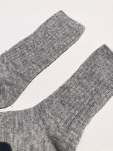 Load image into Gallery viewer, ICELAND COTTAGE WOOL SOCKS