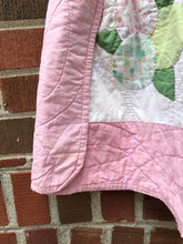 Load image into Gallery viewer, PINK FRUITS UP-CYCLE QUILT SHORTS