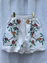 Load image into Gallery viewer, VINE ROSES UP-CYCLE SHORTS