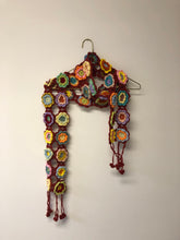 Load image into Gallery viewer, CROCHET FLOWER SCARF