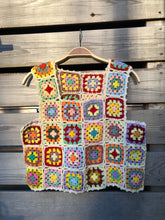 Load image into Gallery viewer, CROCHET GRANNY VEST - MADE TO ORDER