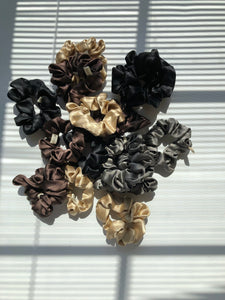 PURE SILK EVERY DAY SCRUNCHIES - made to order