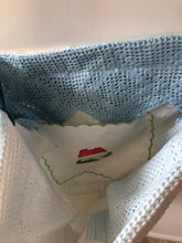 Load image into Gallery viewer, BABY BLUE CROCHET TOTE BAG