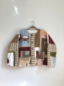 THE WOOD patchwork quilt jacket