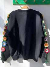 Load image into Gallery viewer, DREAM GARDEN crochet  sweatshirt