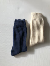 Load image into Gallery viewer, PACK OF TWO -  WAFFLE COTTON SOCKS