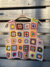 Load image into Gallery viewer, CROCHET GRANNY VEST - MADE TO ORDER
